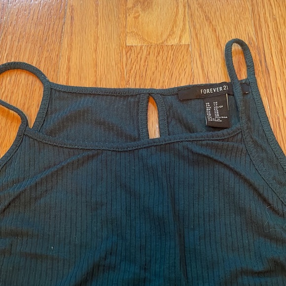 BUNDLE DEAL - Two Forever 21 Jersey Knit Mini Dresses (Pink and Hunter Green) - Picture 5 of 15